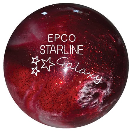 Starline 2 Balls Orange Red Pearl EPCO Duckpin Bowling Ball